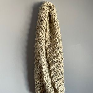 Hand Knit Infinity Scarf